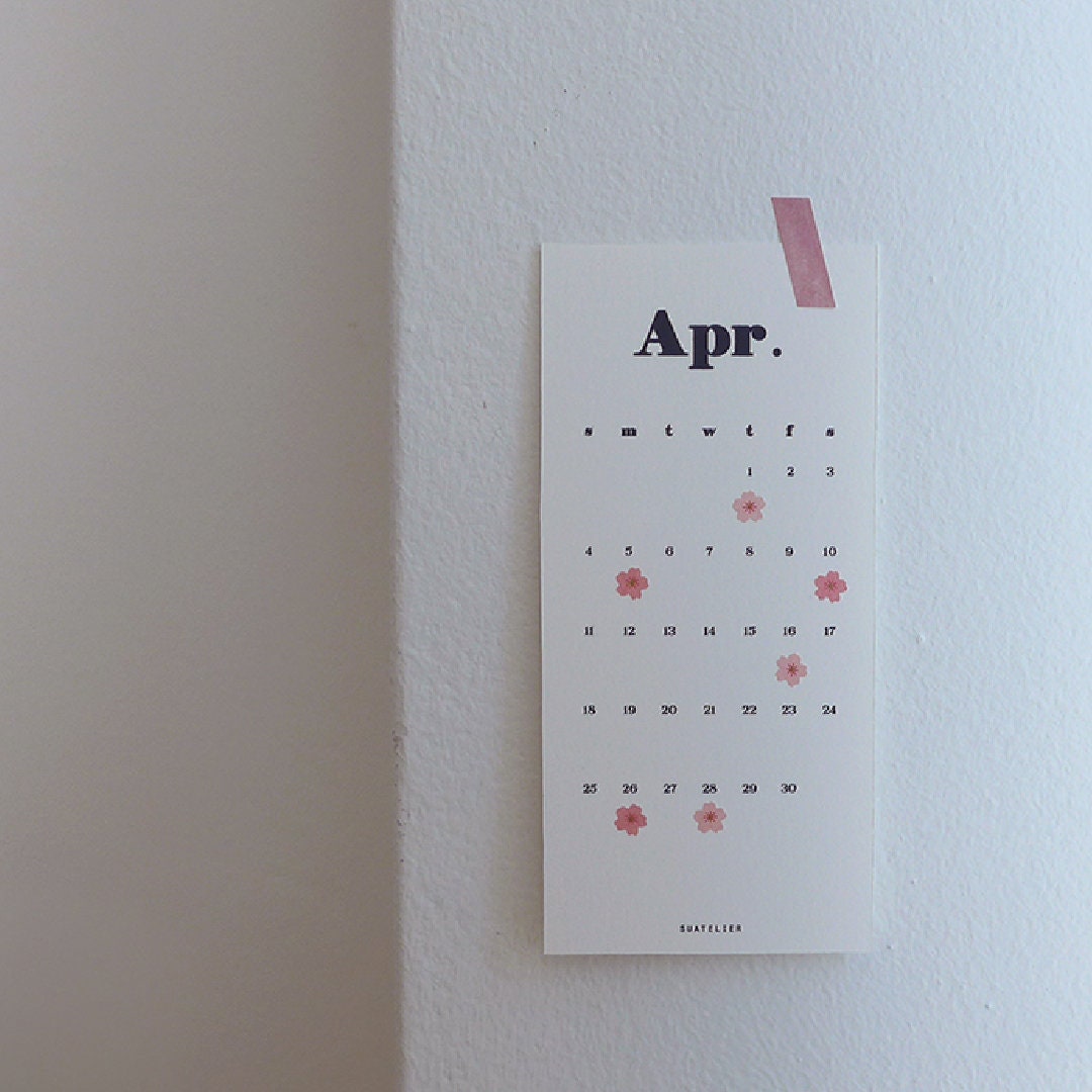 Flower Stickers by Suatelier – Floral Decorative Decals for Journaling