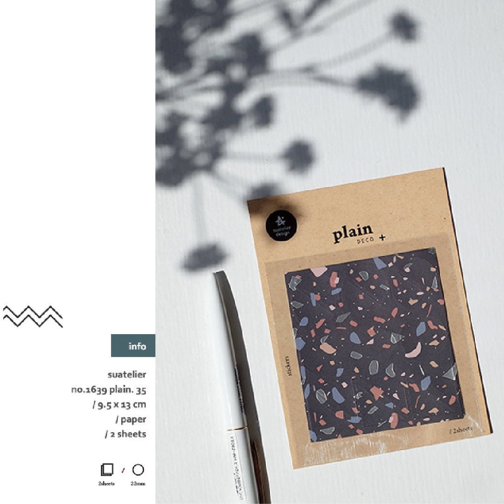Suatelier Plain.35 Korean Paper Decorative Craft Paper for Journaling