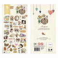 LuLuFun Studio Lovely Cat Decorative Adhesive Stickers for Journaling