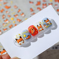 Fox Star Nail Art Stickers – LuLuFun Studio Cute Manicure Decals