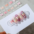 Pink Bowknot Nail Art Stickers – LuLuFun Studio Kawaii Manicure Decals