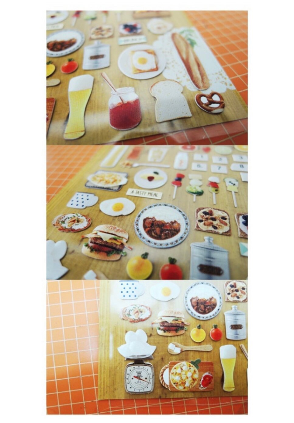LuLuFun Studio Tempting Decorative Stickers for Journaling and Scrapbooking