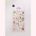 Suatelier Flower Cafe Floral Stickers for Journaling by LuLuFun Studio