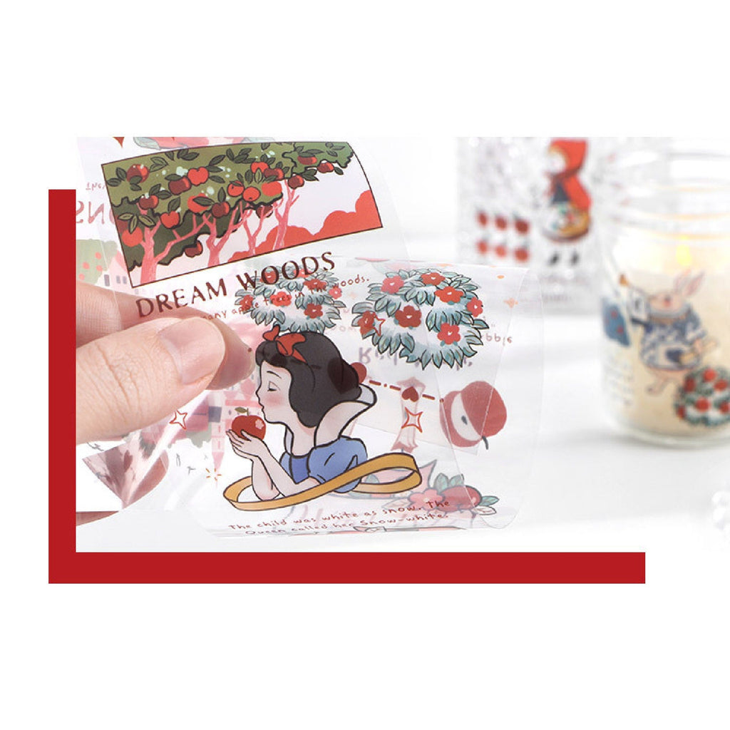Fairy Tales PET Stickers by LuLuFun Studio – Decorative Journaling Art