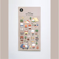Camping Decorative Stickers by Suatelier – LuLuFun Studio Journaling Decals