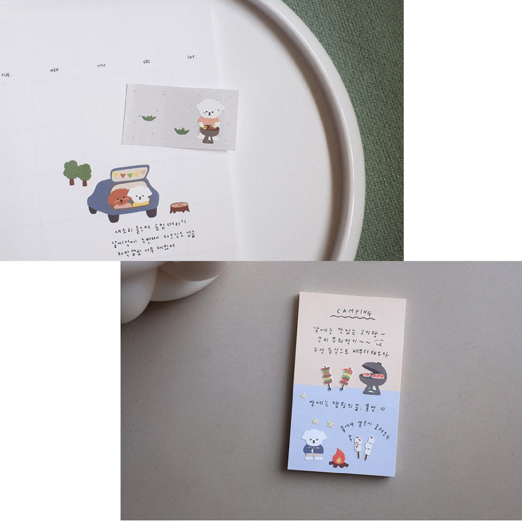 Camping Decorative Stickers by Suatelier – LuLuFun Studio Journaling Decals