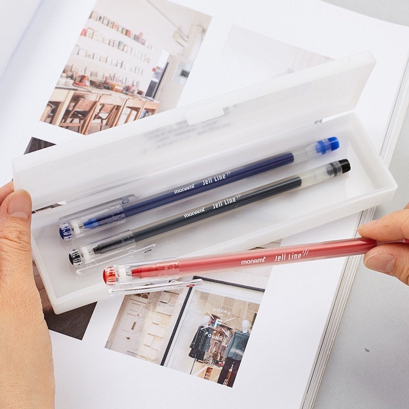 Monami New Jell Line Gel Ink Pen – 0.4mm Fine Point for Planners