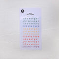 LuLuFun Studio Handwriting #3 Decorative Stickers for Journaling