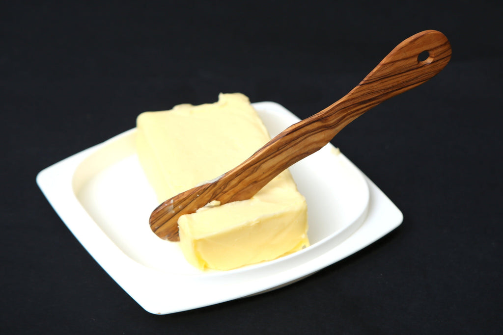 Olive Wood Wooden Butter Knife 17 cm