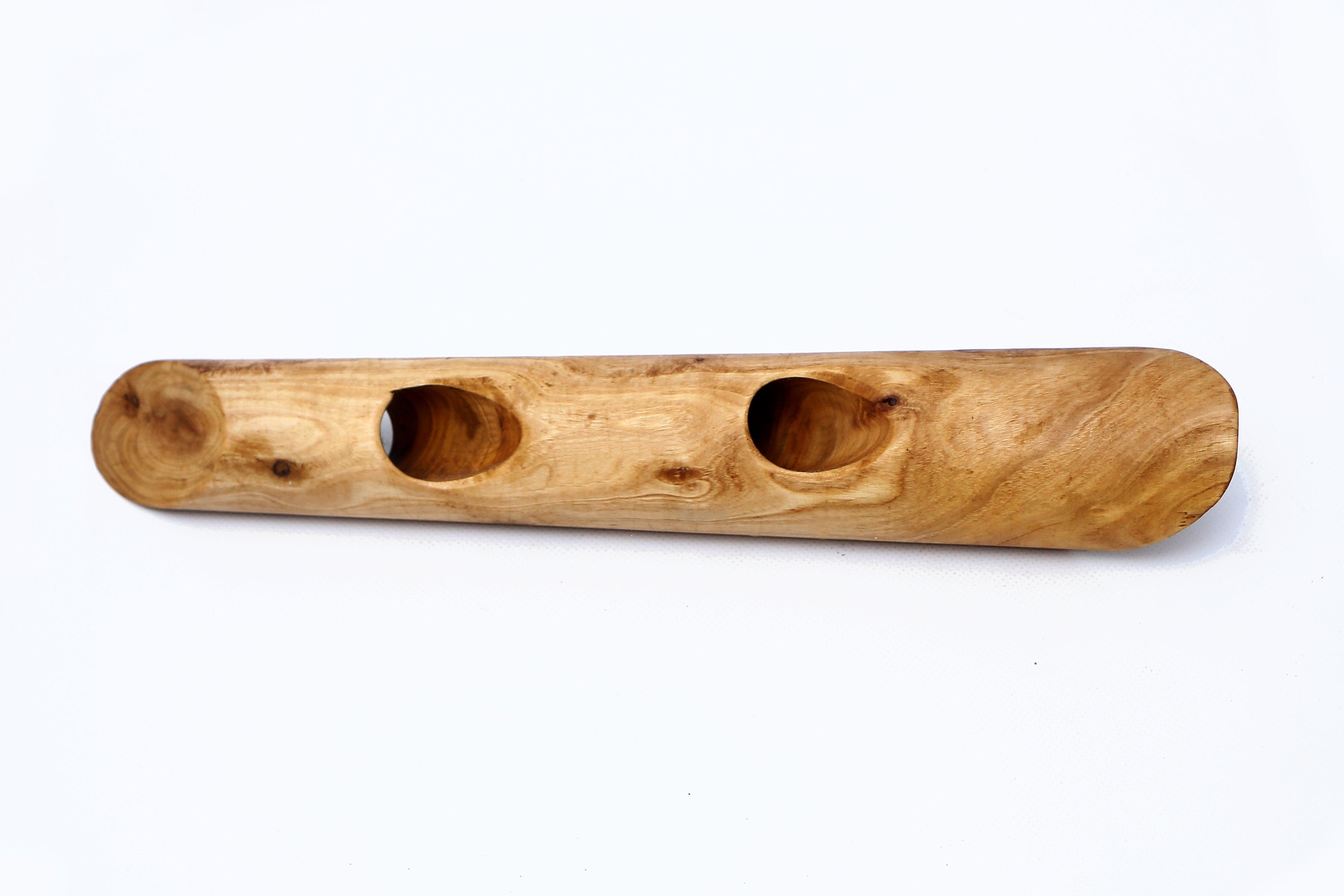 Olive Wood Round Bottle Holder 1 Hole, wine bottle holder, bar accessories, wine lovers, gift