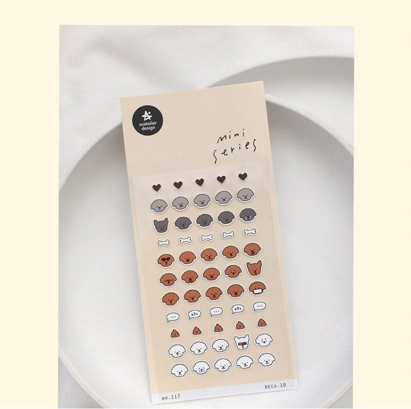 Suatelier Deco.10 Planner Stickers - LuLuFun Studio Journaling Decals