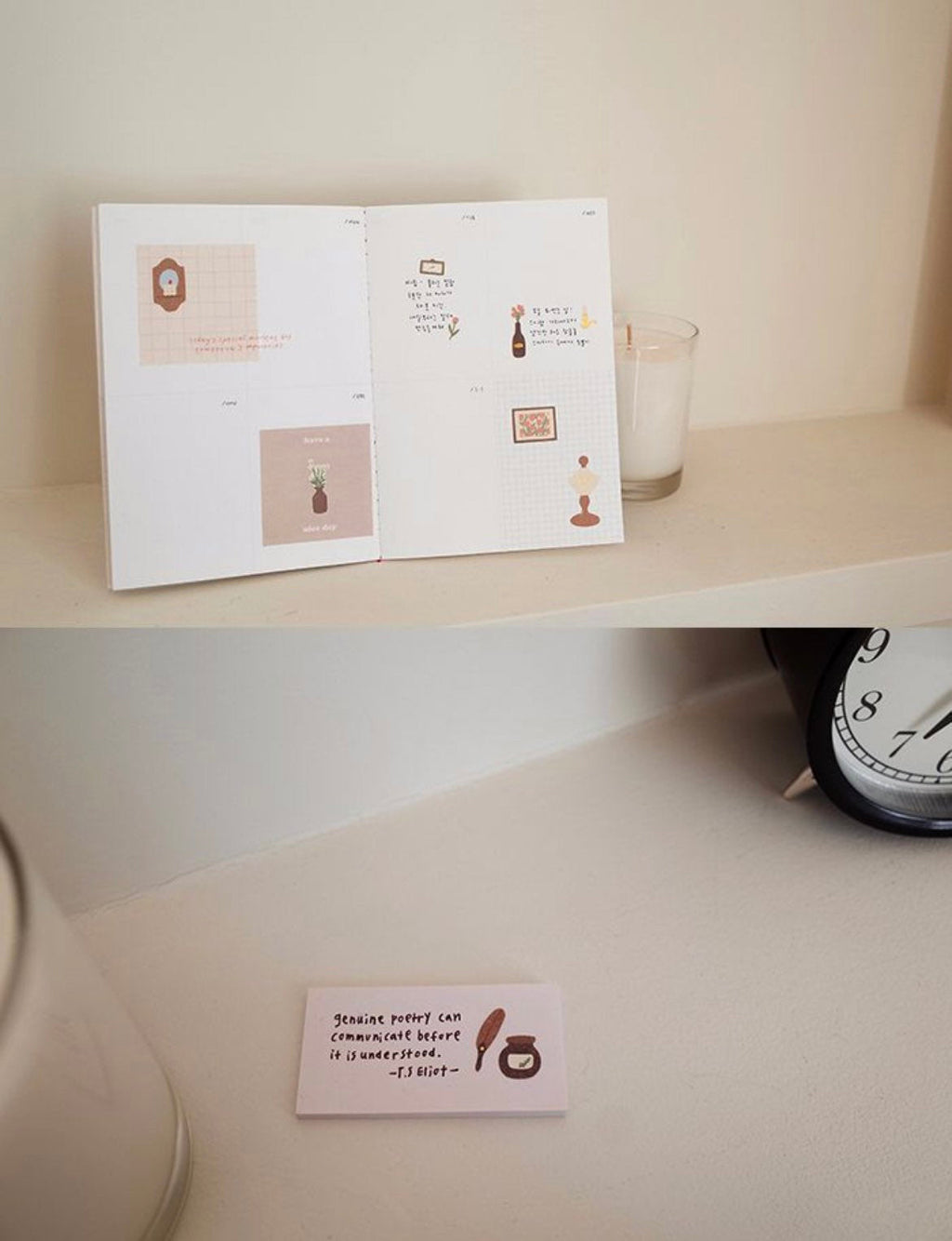 Vintage Mood Decorative Stickers by Suatelier – Aesthetic Journaling