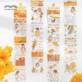 LuLuFun Studio Kawaii Girl Washi Tape – Japanese Decorative Stickers