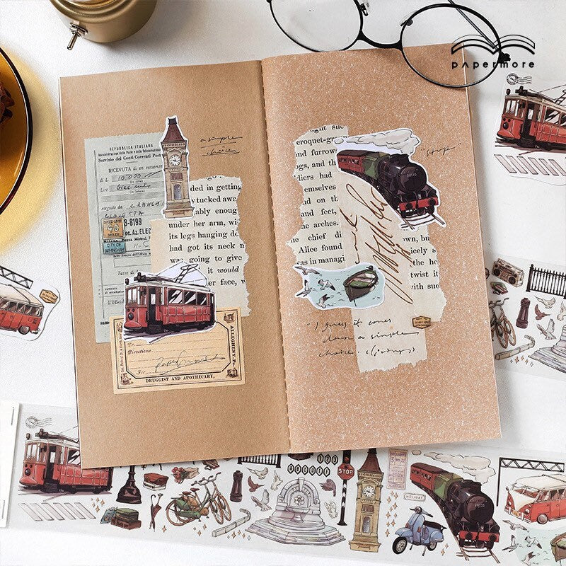 LuLuFun Studio Travel Note Washi Tape – Paper Craft Stationery