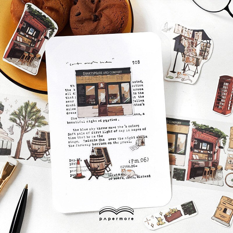 LuLuFun Studio Travel Note Washi Tape – Paper Craft Stationery