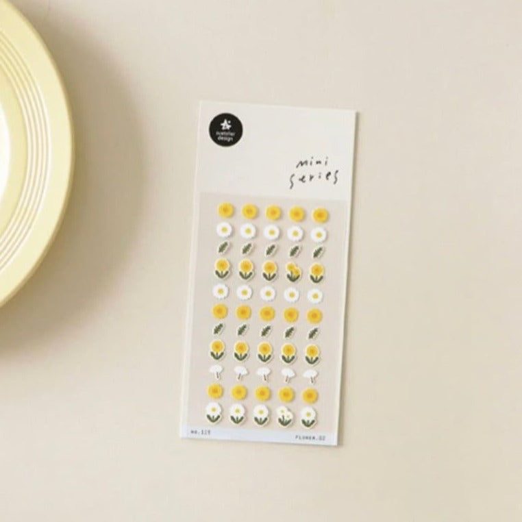 Suatelier Flower.02 Floral Stickers for Journaling by LuLuFun Studio