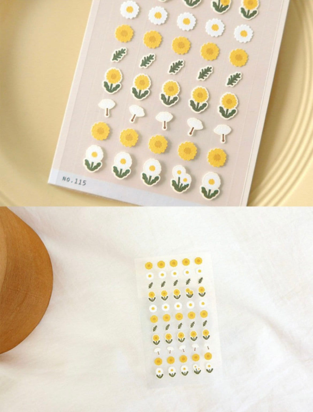 Suatelier Flower.02 Floral Stickers for Journaling by LuLuFun Studio