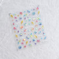 LuLuFun Studio Shell Pearl 5D Embossed Nail Art Deco Stickers | 1 Sheet