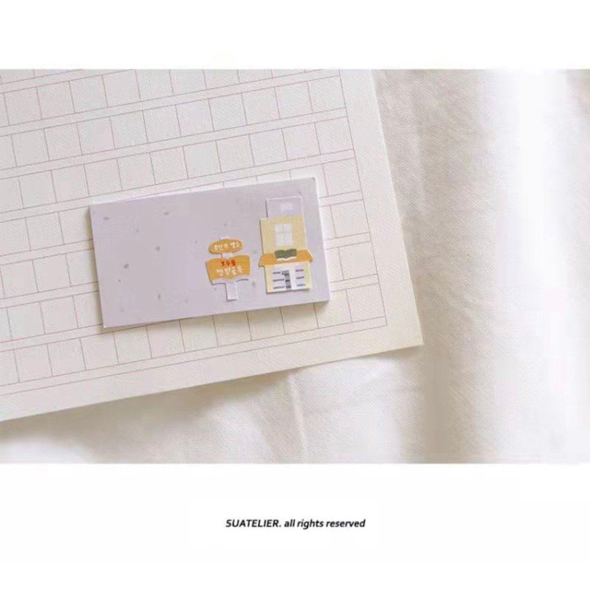 Suatelier Travel in Busan Sticker Sheet – Decorative Journaling Decals