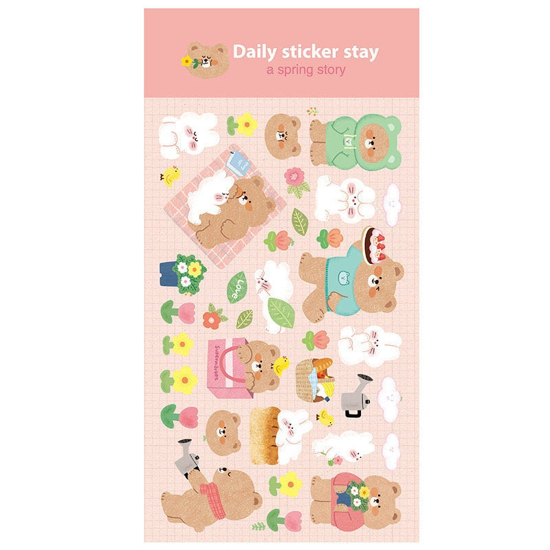 LuLuFun Studio Bonito Decorative Stickers for Journaling and Planners