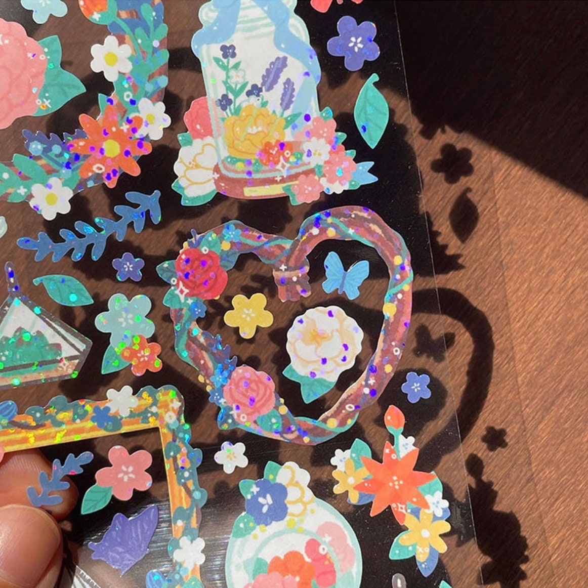 Flower Wreath Decorative Floral Stickers for Scrapbooking | LuLuFun