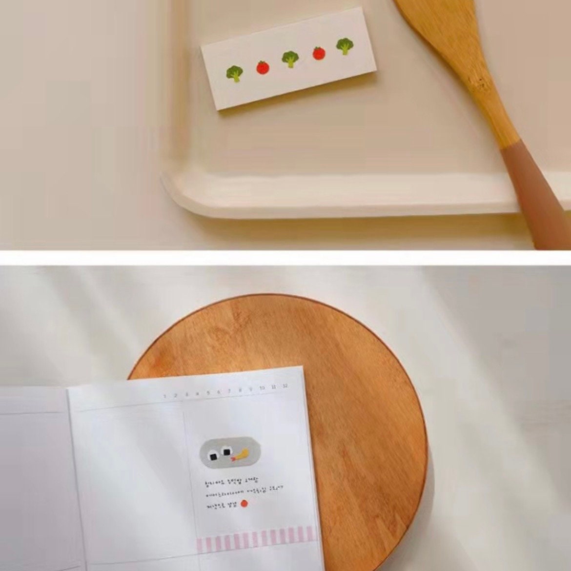 Suatelier Food.05 Decorative Food Stickers for Journaling - 1 Sheet