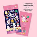 White Rabbit Space Stickers – LuLuFun Studio Cute Planner Decals