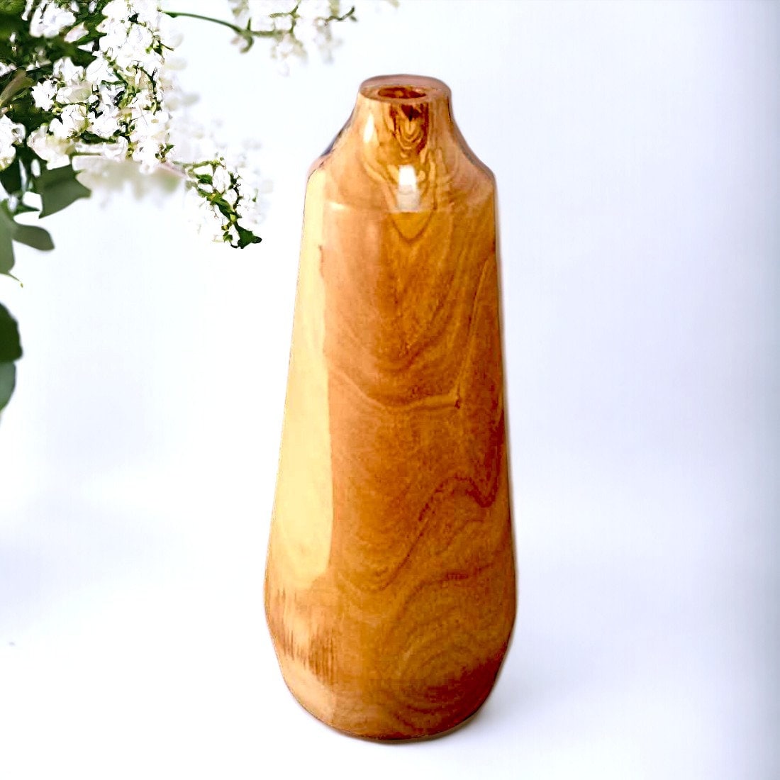Wooden  Vase ,dry flower holder , decorative item