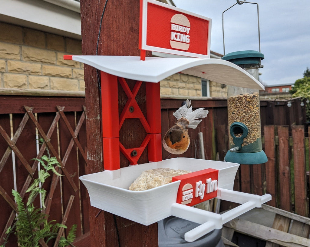 Chaddyverse Starbirds Coffee Bird Feeder – Handmade Garden Decor