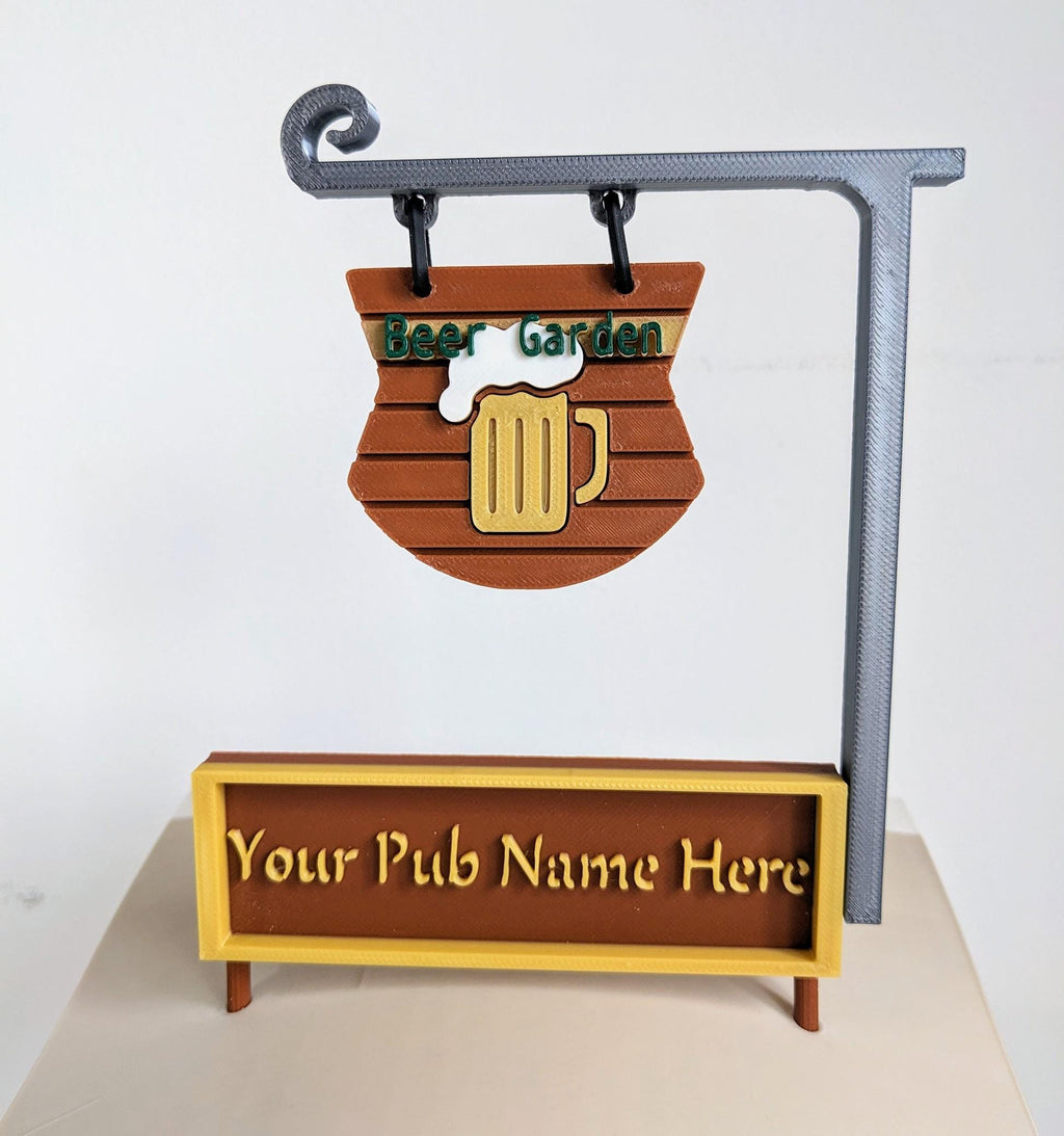 Chaddyverse Personalised Pub Bird Feeder – Custom Garden Seed Station