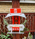 Chaddyverse Birdy King Fast Food Bird Feeder – Quirky Garden Decor