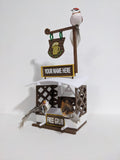 Personalized Pub Bird Feeder by Chaddyverse | Small 3D Printed Station