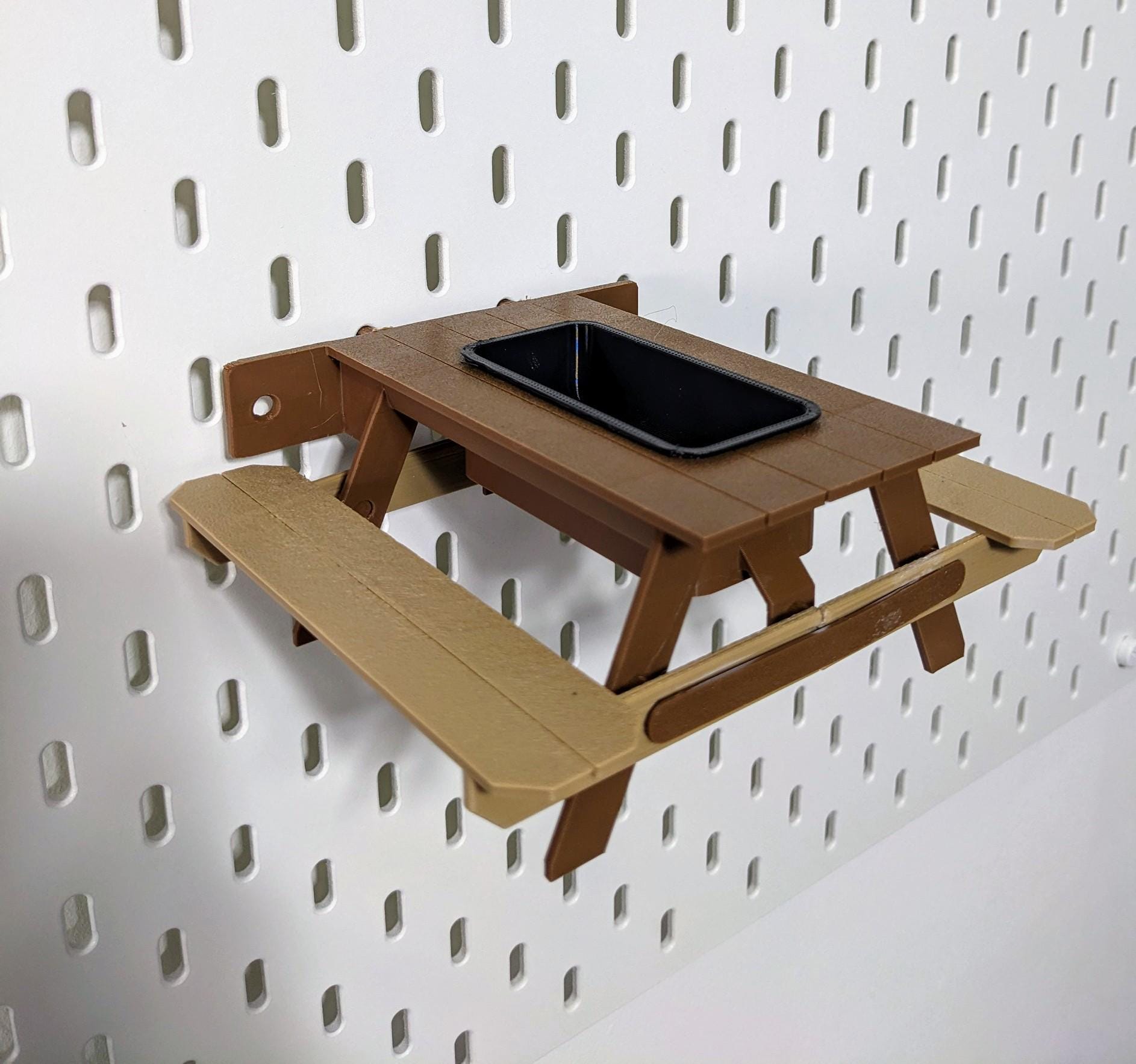 Picnic Table Bird Feeder – Chaddyverse Eco-Friendly Fly-Thru Station