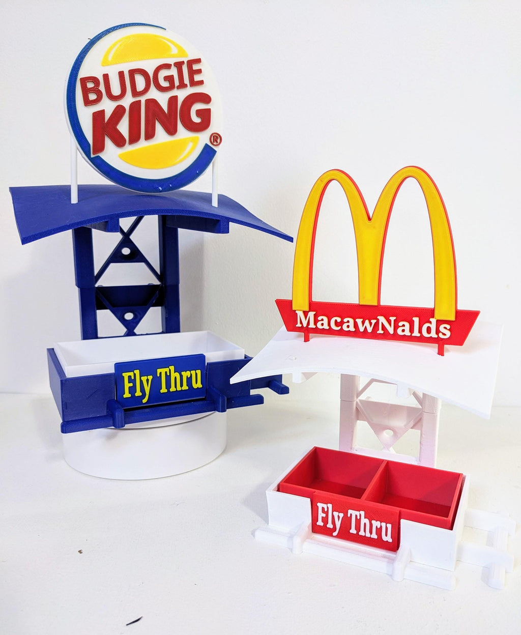 Chaddyverse MacawNalds Bird Feeder – Ikea Skadis Aviary Seed Tray