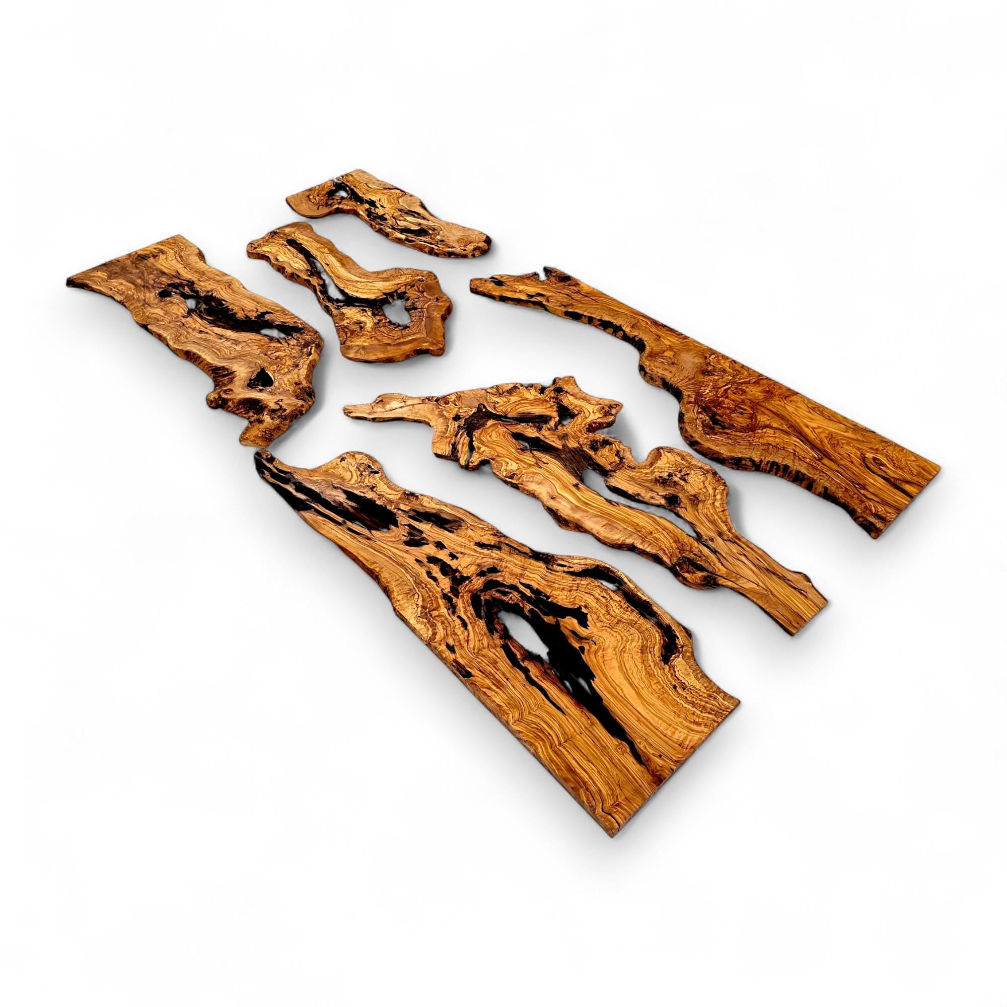 Premium Olive Wood Slabs : DIY Epoxy Resin / Perfect for project of Resin Tables