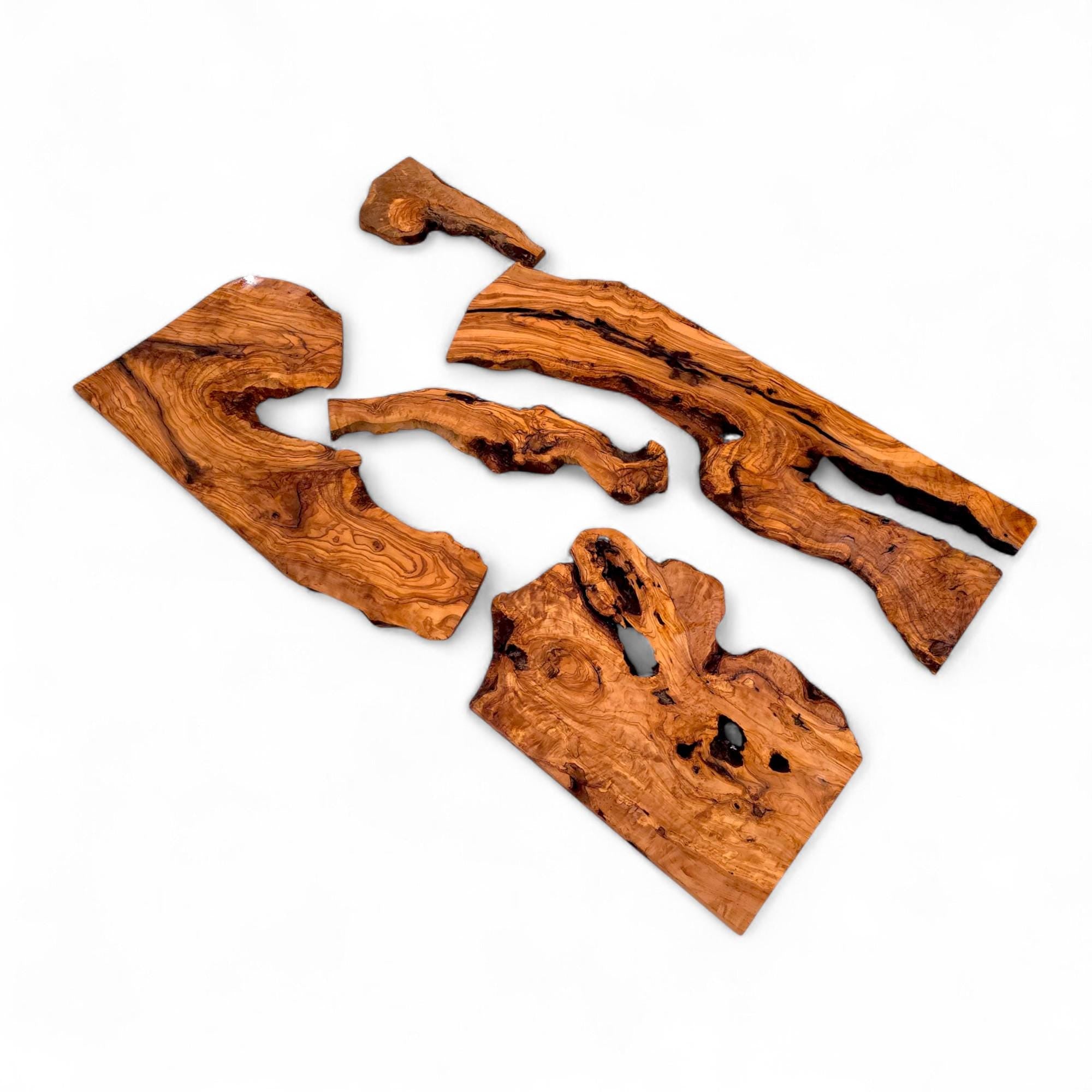 Premium Olive Wood Slabs : DIY Epoxy Resin / Perfect for project of Resin Tables