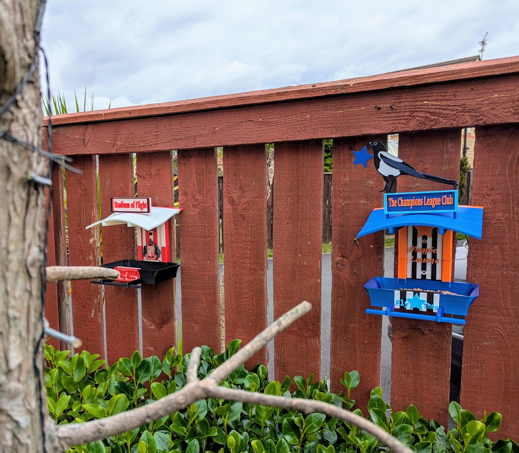 Newcastle United Bird Feeding Station – Champions League Edition