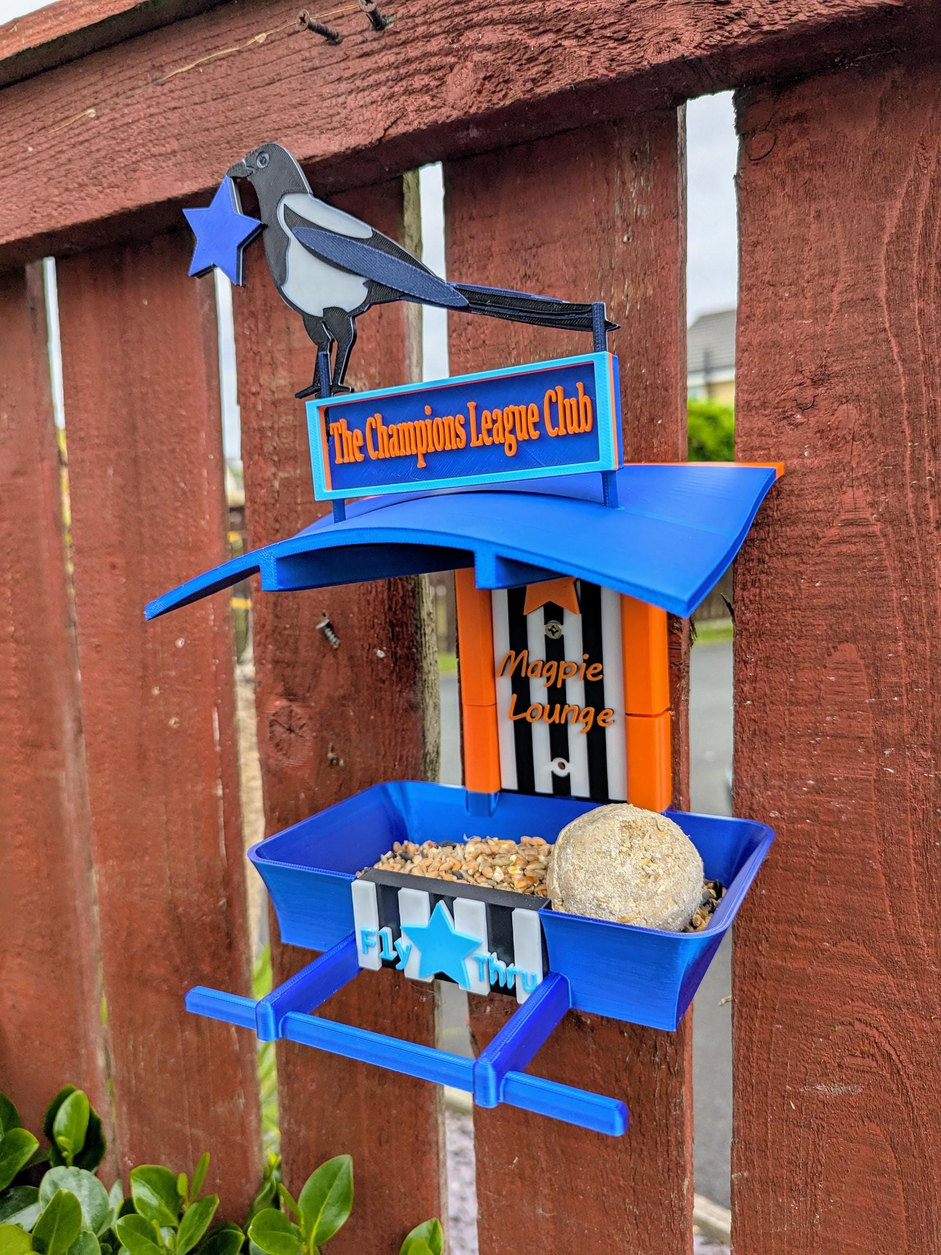 Newcastle United Bird Feeding Station – Champions League Edition
