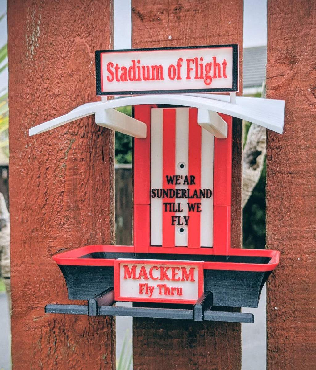Chaddyverse Sunderland Stadium of Flight Bird Feeder - Mackem Garden Gift