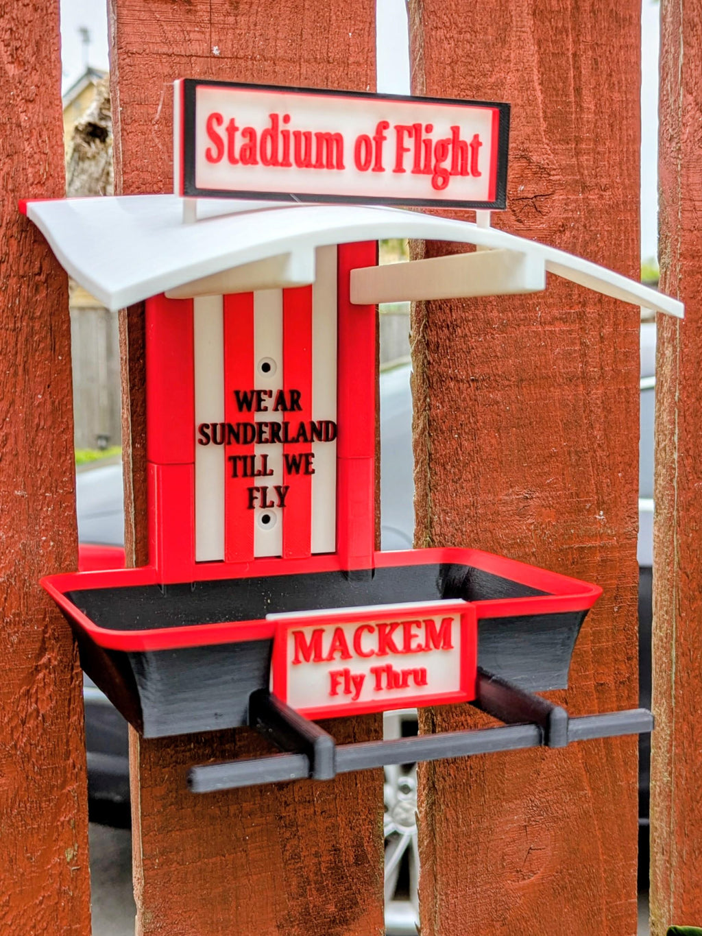 Chaddyverse Sunderland Stadium of Flight Bird Feeder - Mackem Garden Gift