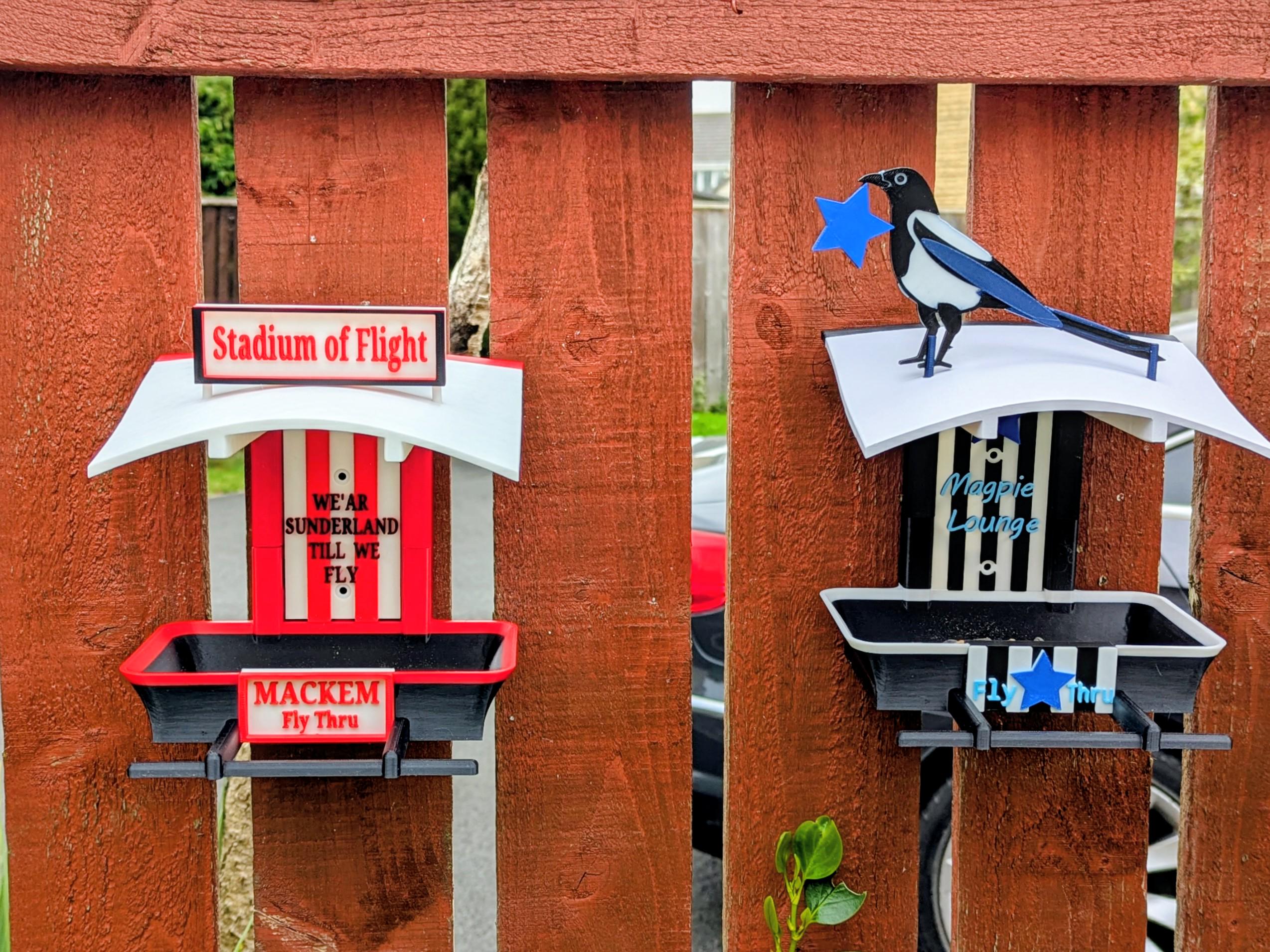 Chaddyverse Sunderland Stadium of Flight Bird Feeder - Mackem Garden Gift