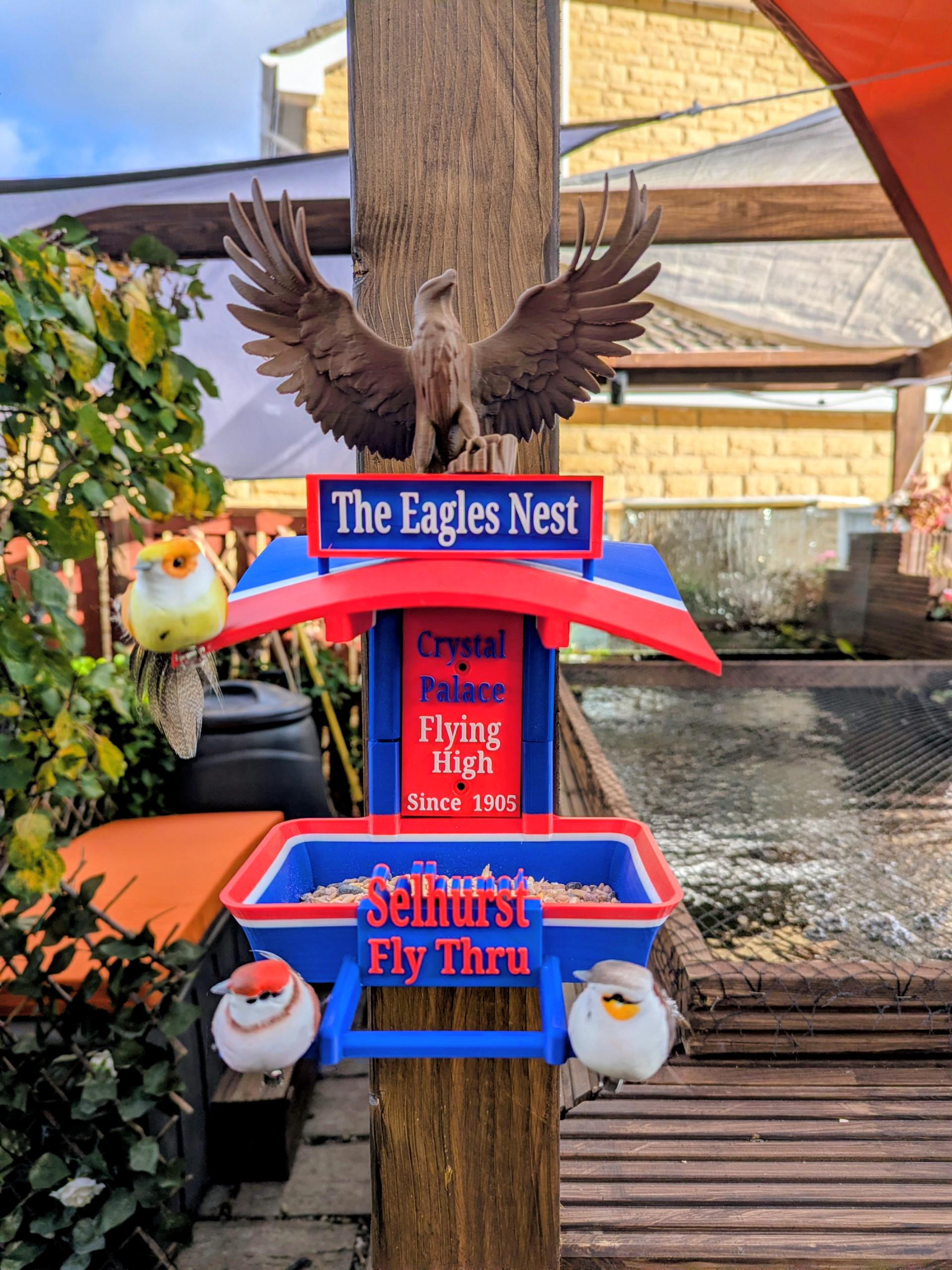 Chaddyverse Crystal Palace Bird Feeder – The Eagles Nest Garden Station