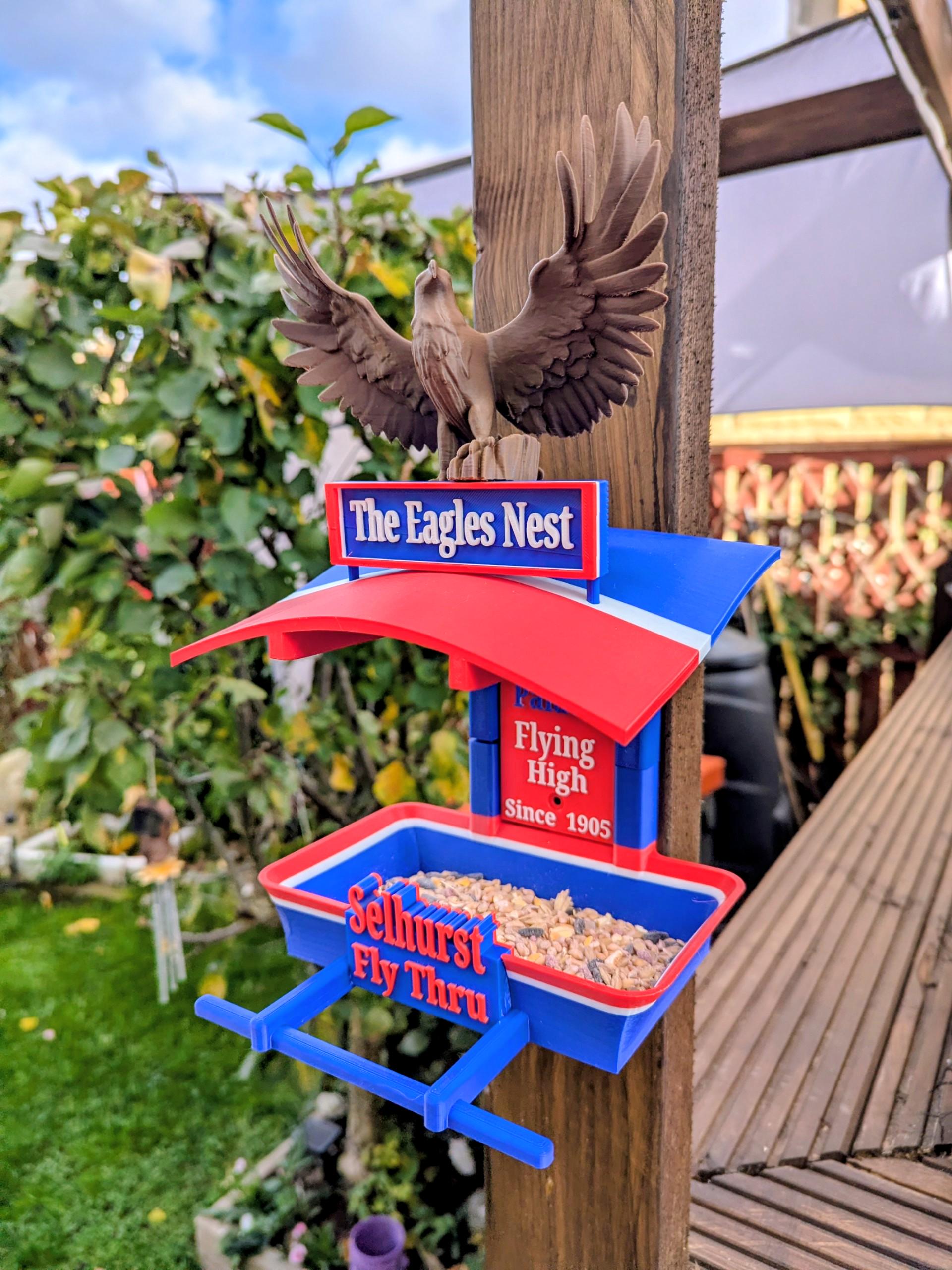 Chaddyverse Crystal Palace Bird Feeder – The Eagles Nest Garden Station
