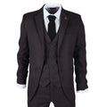 IM06 - Men's 3 Piece Charcoal Grey Classic Suit