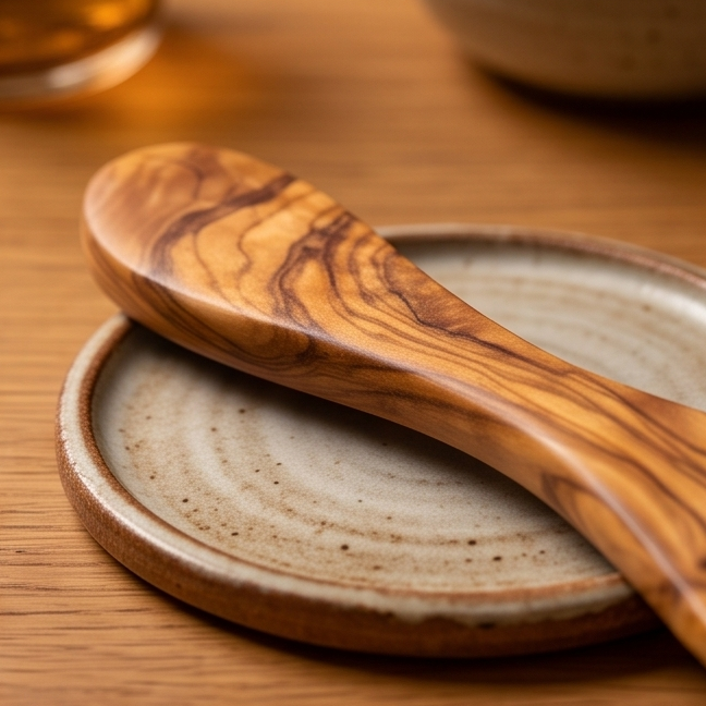 Olive Wood Cutlery 25 cm