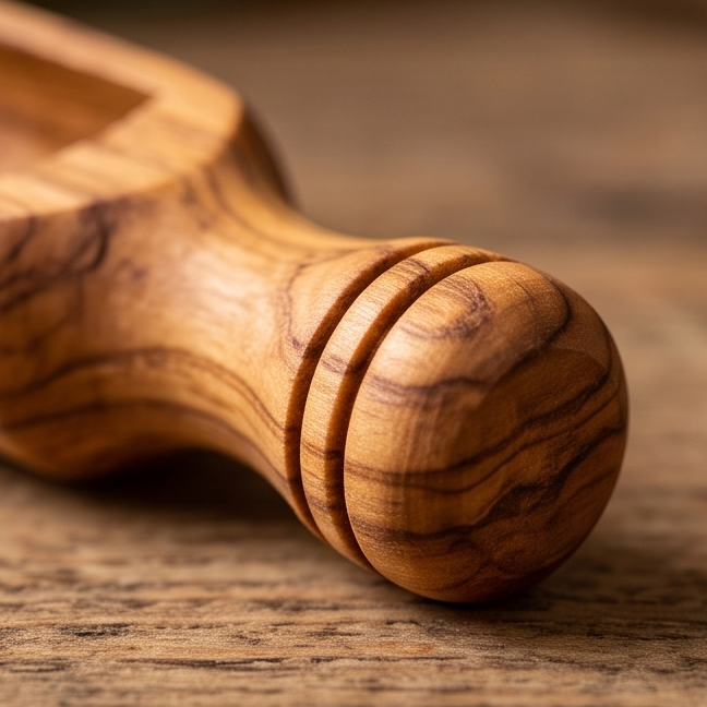 Olive Wood Wooden Handcrafted Spice Scoop | Various Sizes