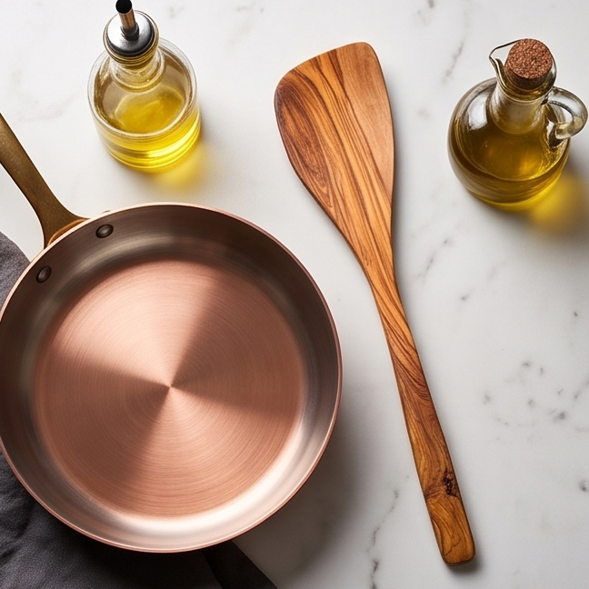 Olive Wood Curved Spatula 35 cm, stirring spatula, serving spatula, tasting spatula, kitchen utensils