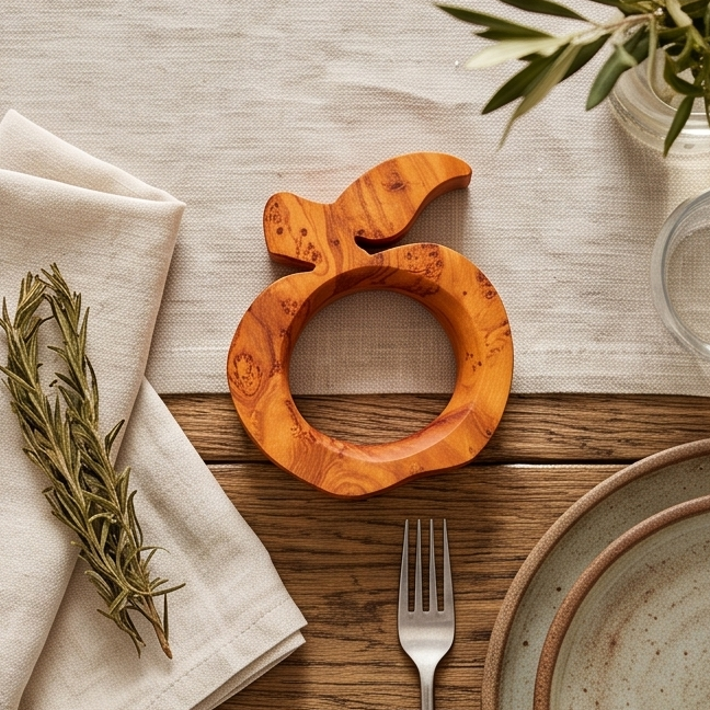 Olive Wood Napkin Holder | Various Shapes
