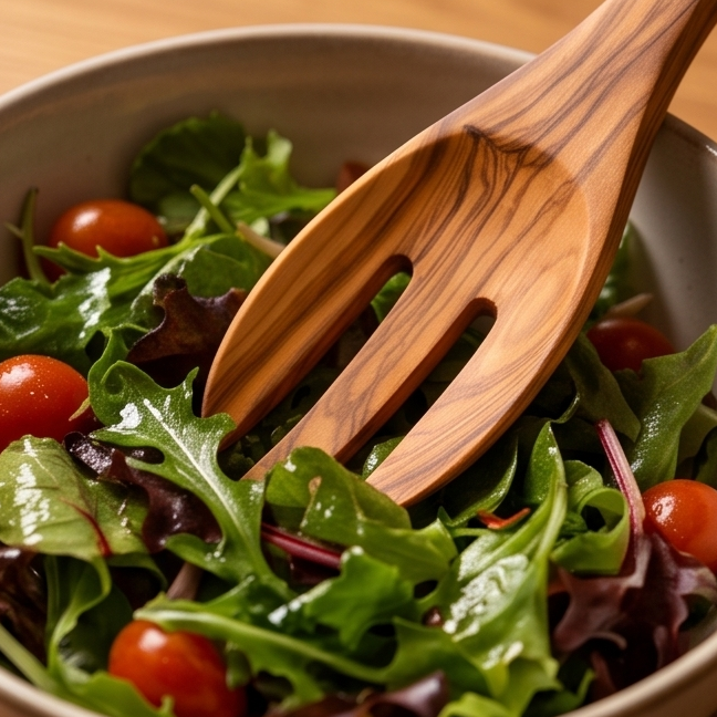 Olive Wood Cutlery 25 cm