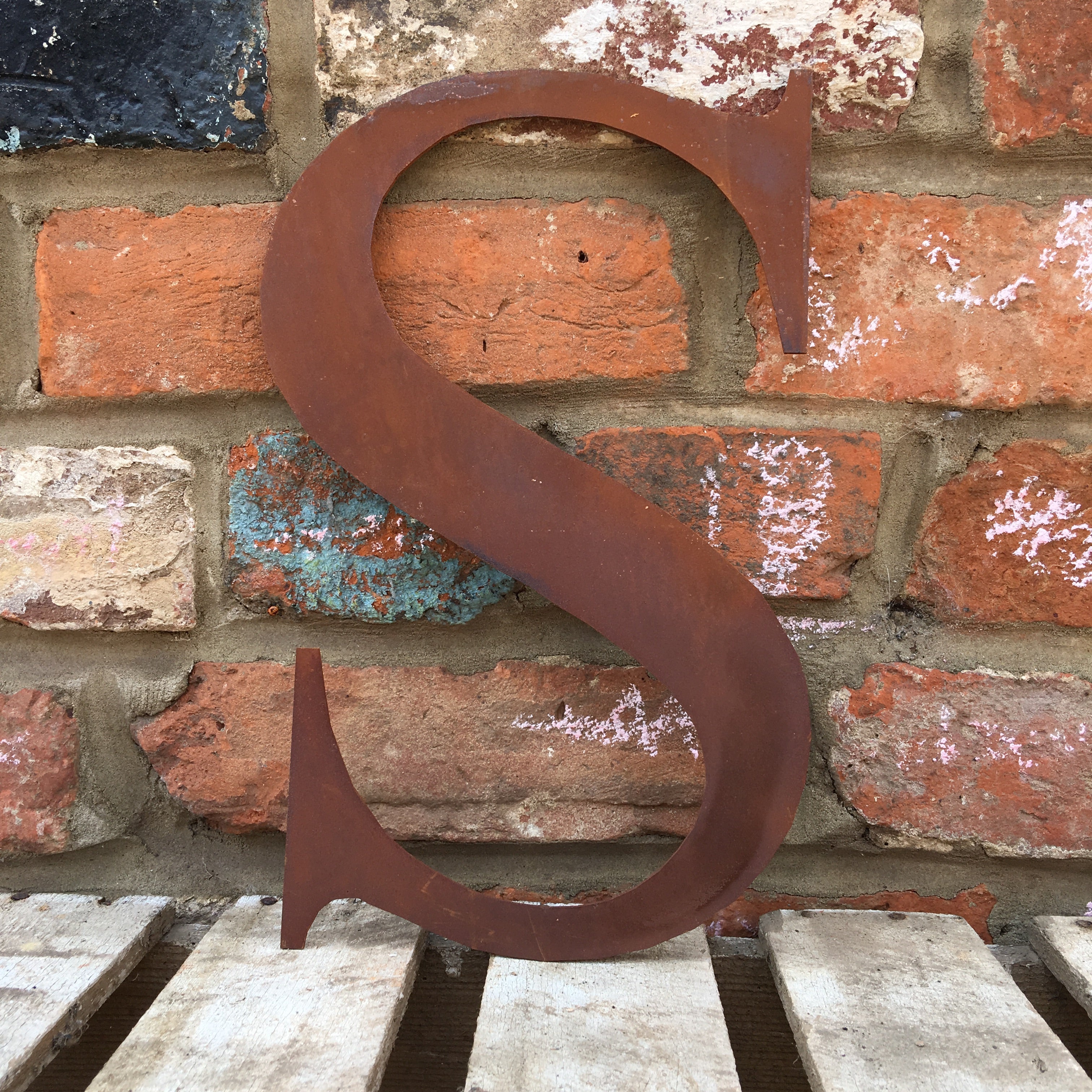 Rustic Metal Letters & Numbers | 5" or 12" Steel Signs by Rustic Warehouse
